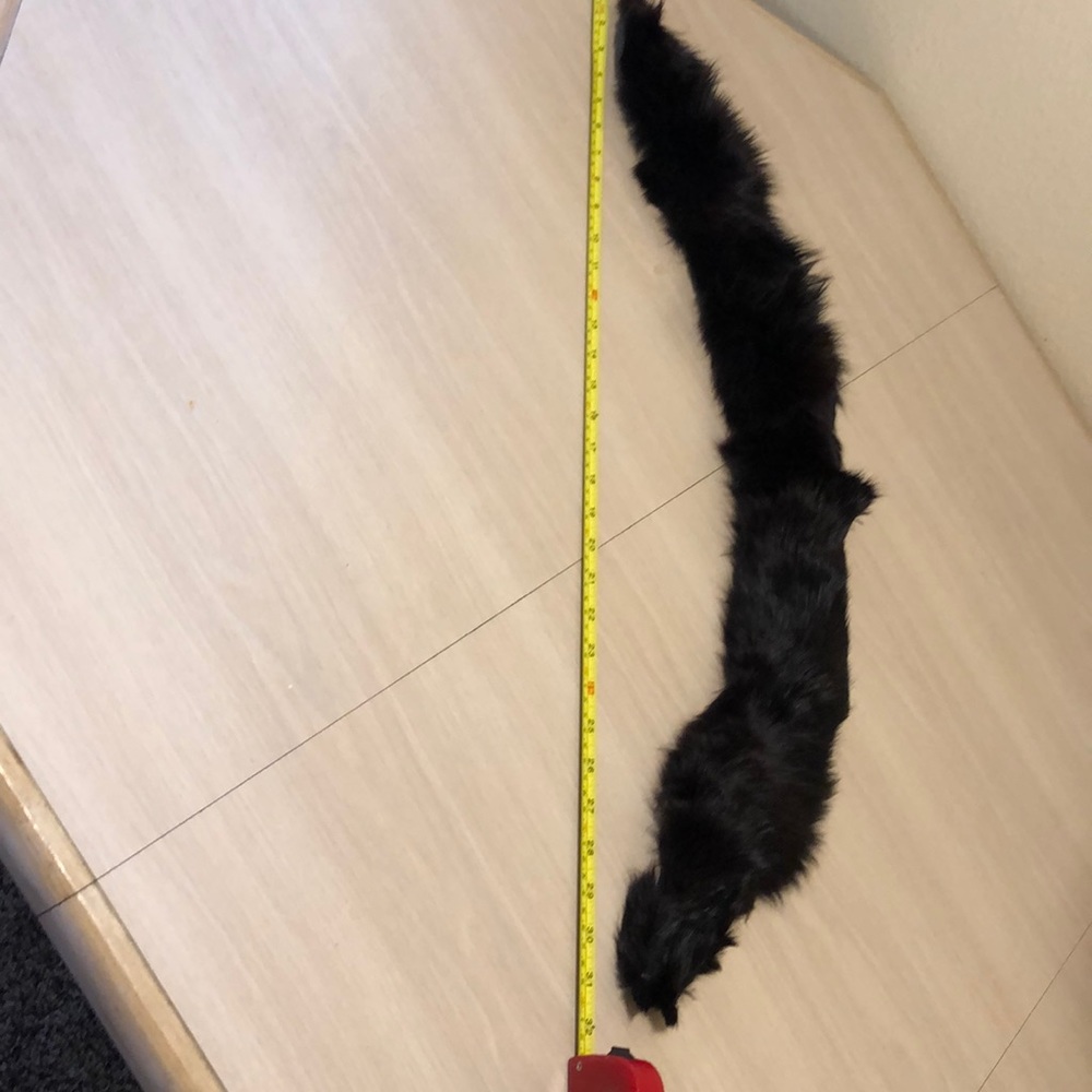 Antique Mink Stole black